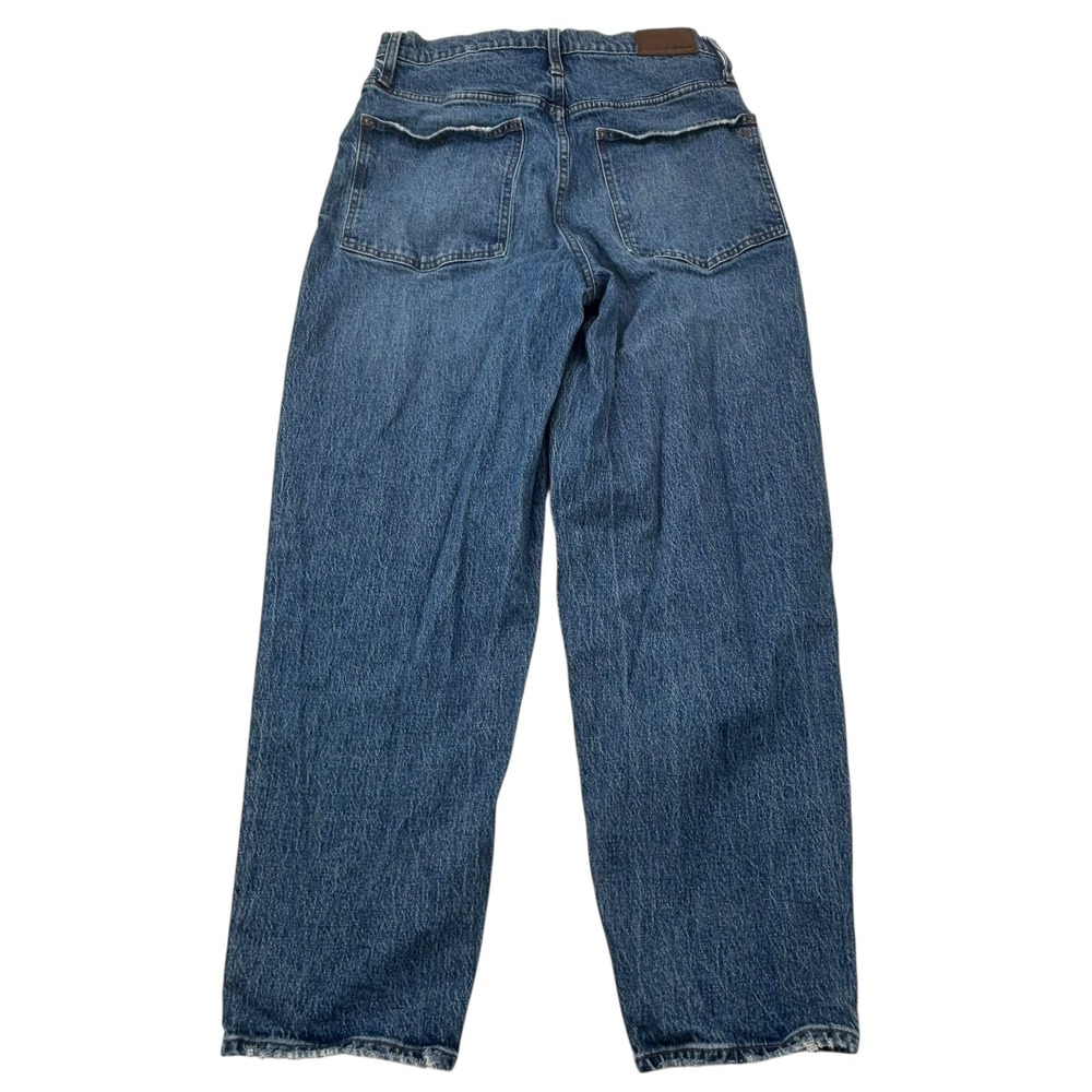 Madewell Women's Size 30T 30 Tall Raw Hems Balloon Jeans 27.5" Inseam - Picture 2 of 16